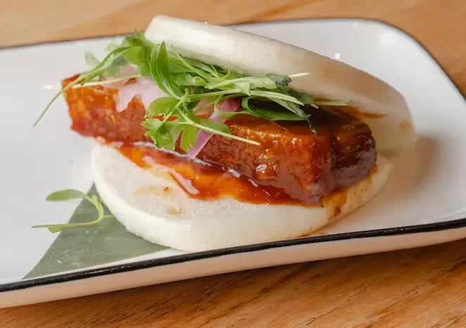 Pork belly bao